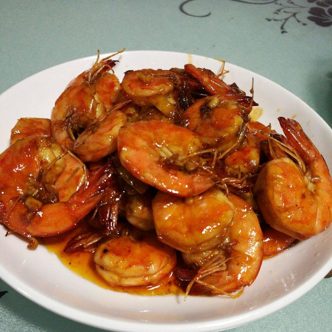 油焖大虾