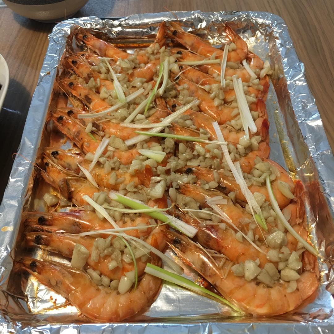 蒜蓉烤大虾