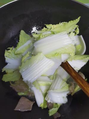 大白菜炖干豆腐的做法 步骤6