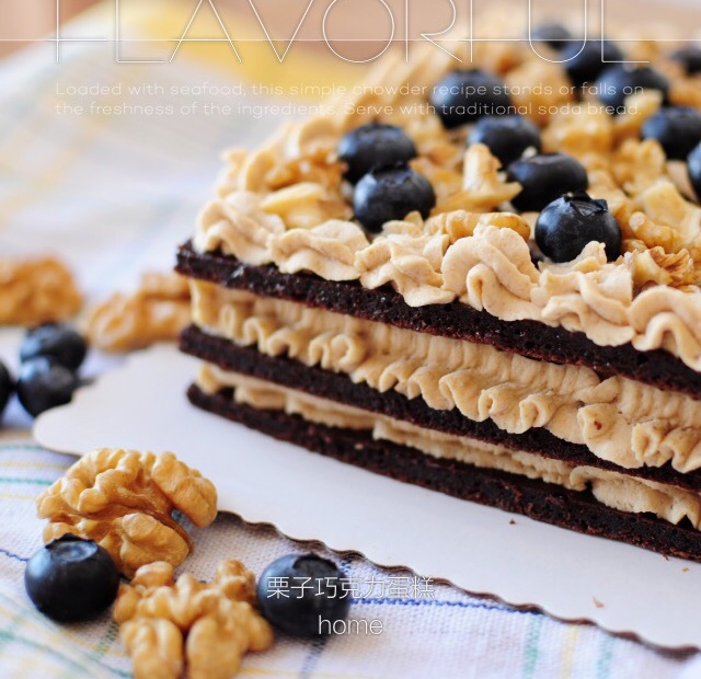 栗子巧克力蛋糕