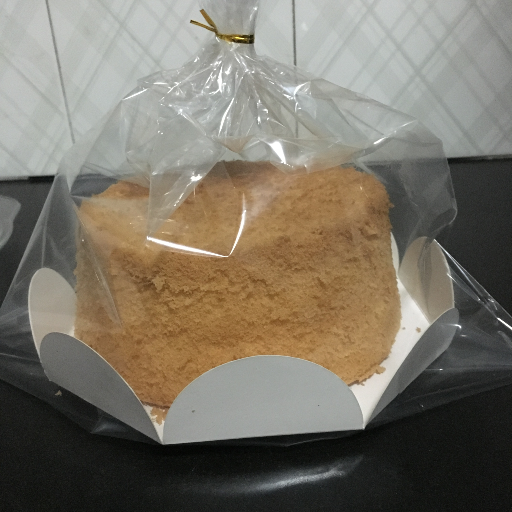 6寸戚风蛋糕（2蛋）
