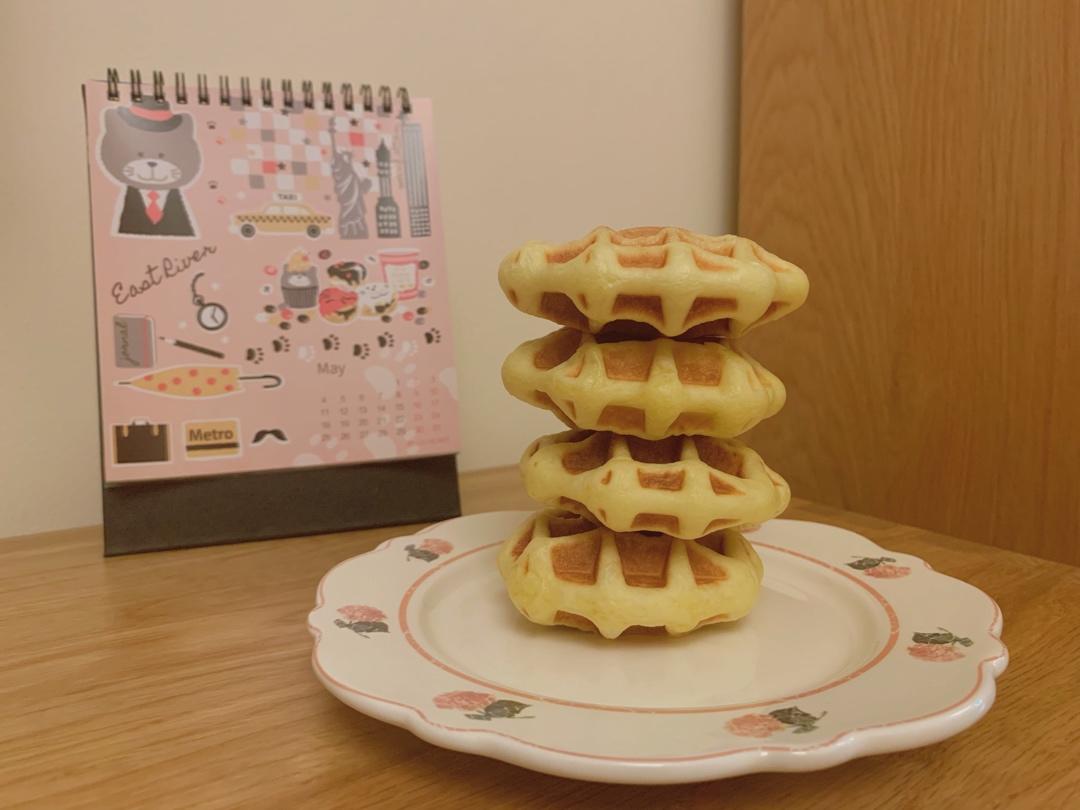 紫米华夫饼