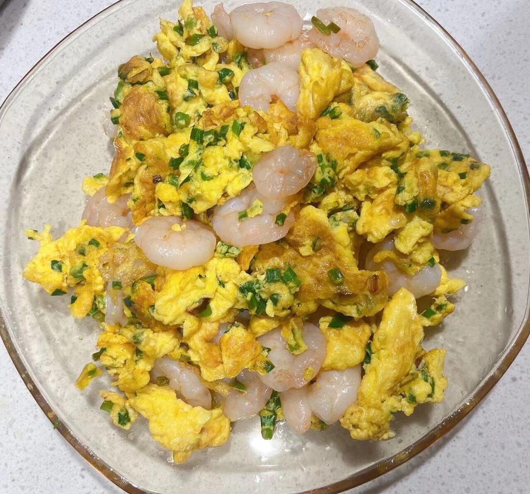虾仁炒鸡蛋