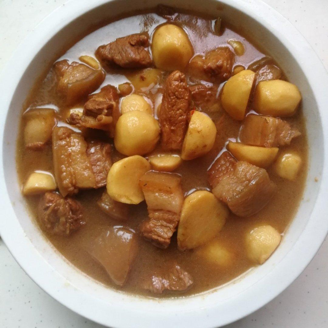 茨菇紅燒肉