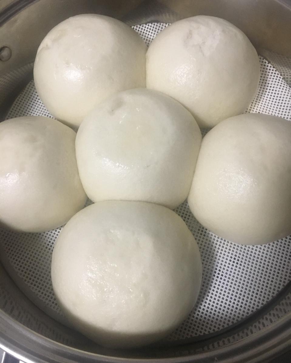 纯手工奶香馒头【无泡打粉，无添加】