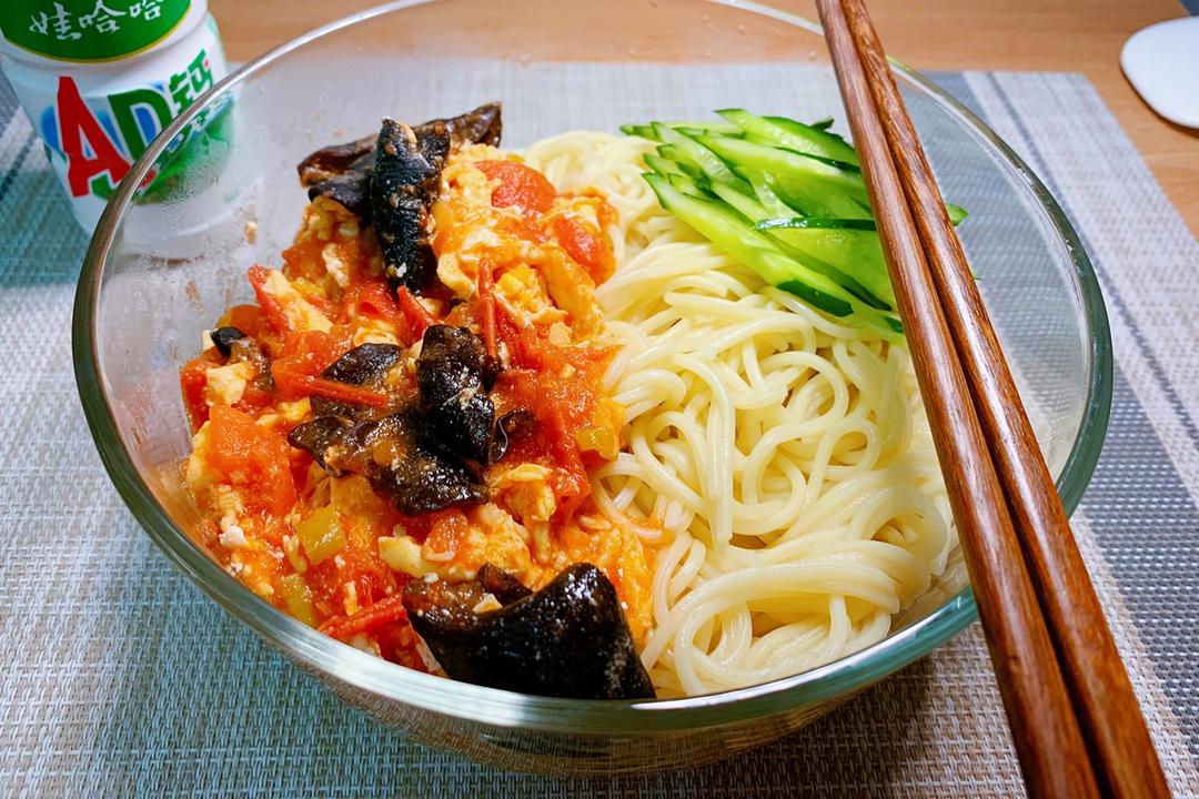 西红柿鸡蛋打卤面