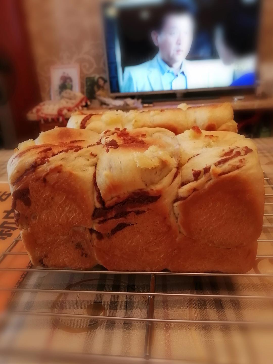 大理石红豆吐司//雀巢甜蜜之家食谱