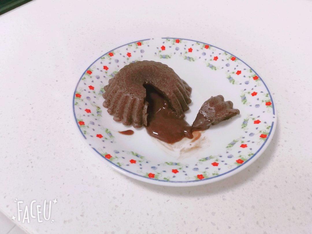 巧克力熔岩蛋糕(全图文超简单)