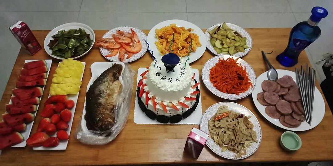 我家的美味晚餐