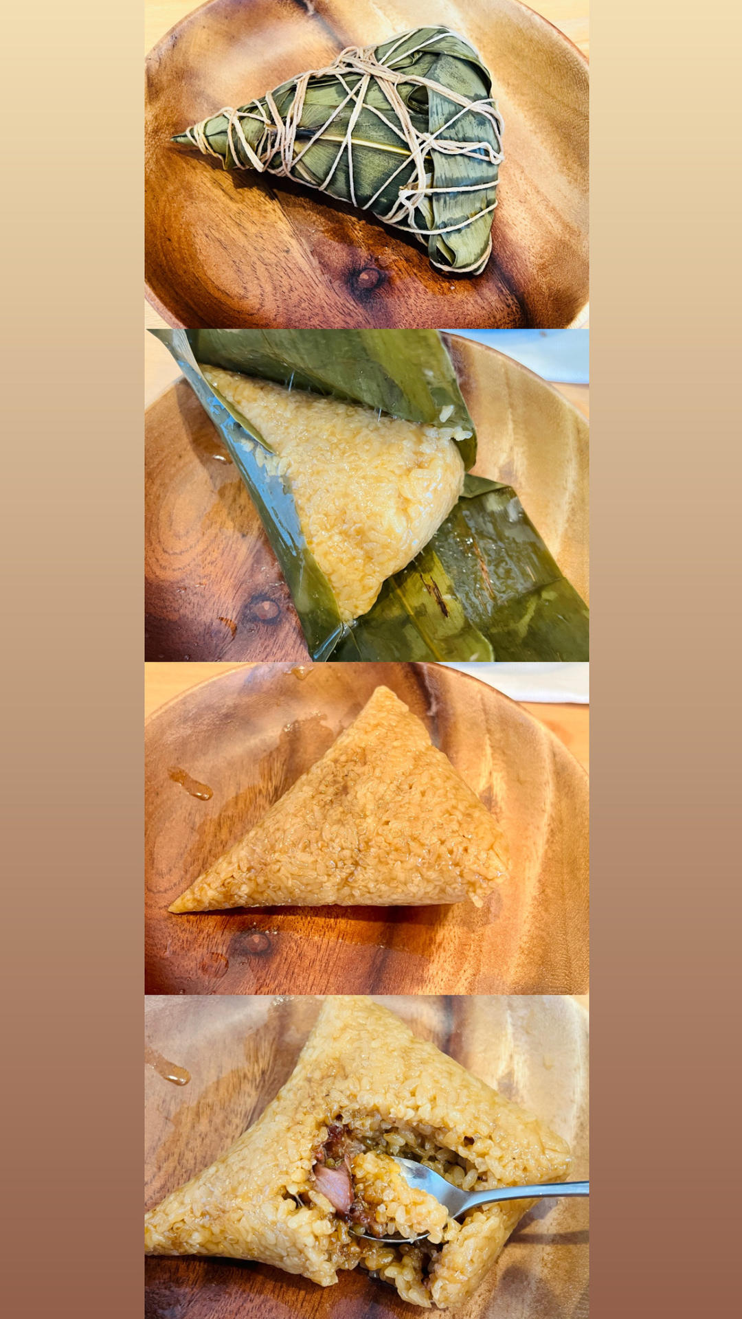 很好吃的肉粽子