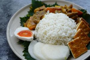马来咖喱椰浆饭（懒猪改良版）的做法 步骤6