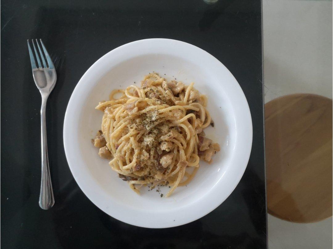 奶油培根意大利面 - Creamy Beacon Linguine