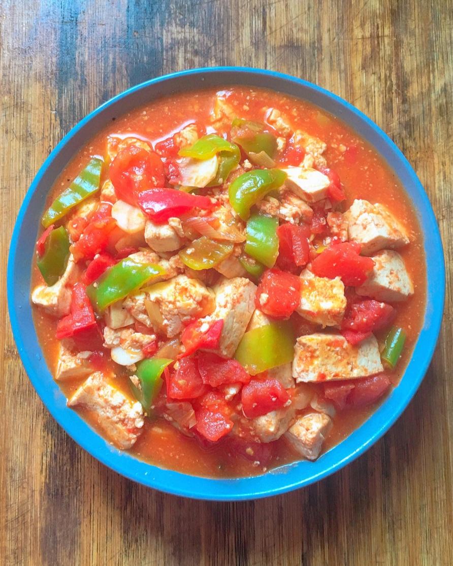 西红柿炒豆腐