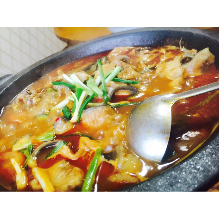 yan窝做的乌江片片鱼贵州特色