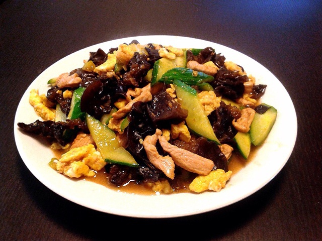 天蓬公主做的木须肉