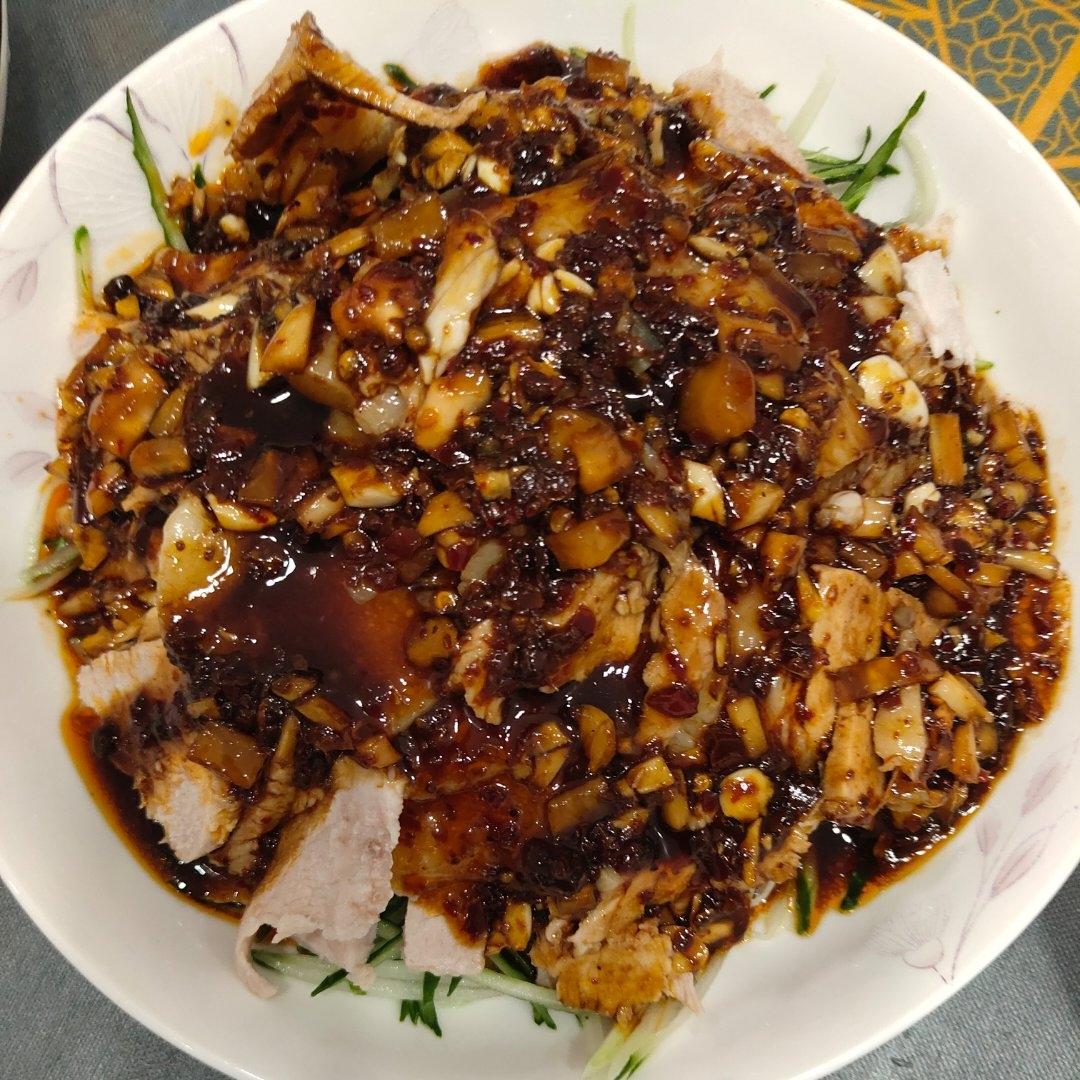 家庭版凉拌白肉