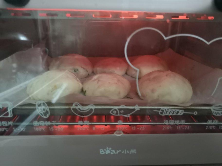 香葱火腿肉松面包