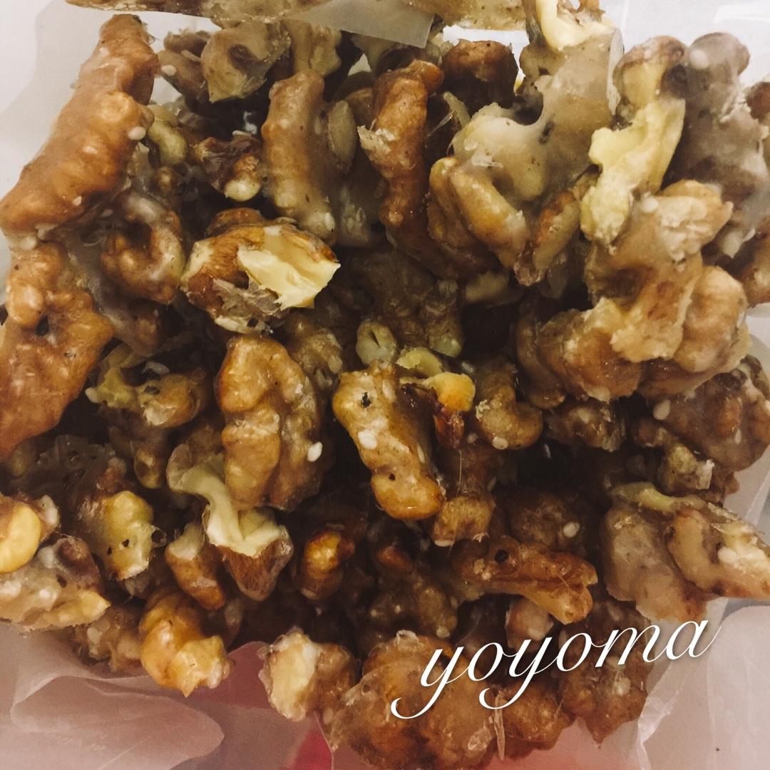 【琥珀核桃仁】冰糖无油不粘手