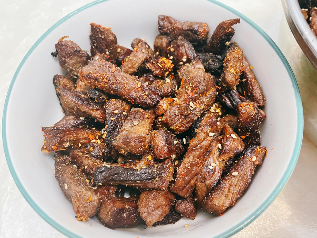 好吃到停不下来的手撕牛肉