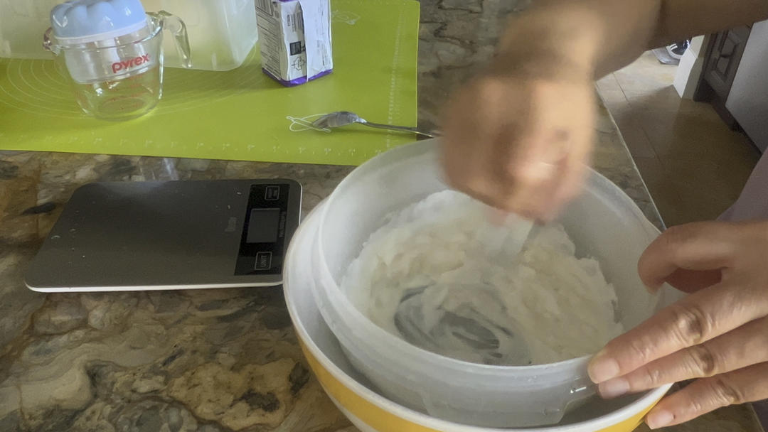 纯奶手撕吐司的做法 步骤1