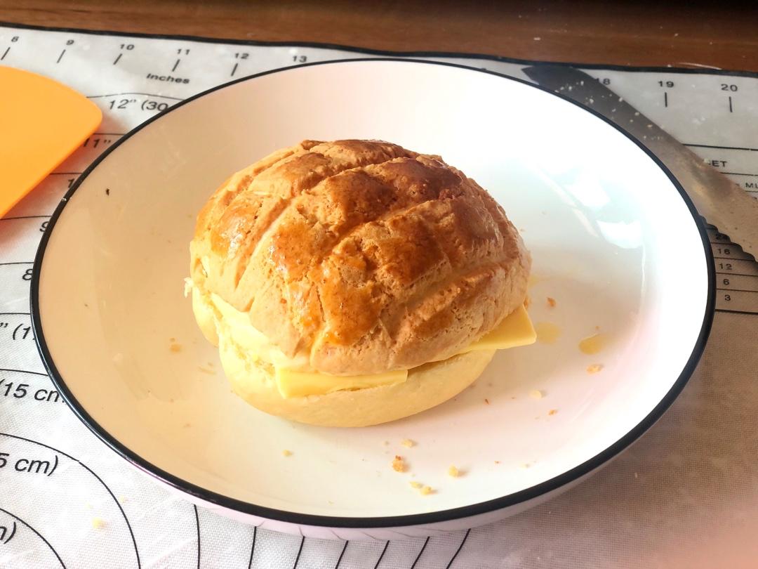 正宗港式下午茶：冰火菠萝油