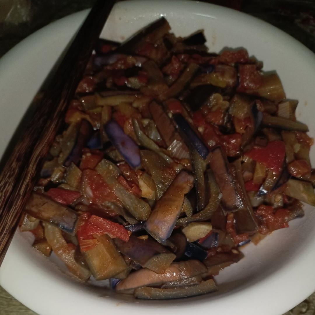 西红柿炒茄子