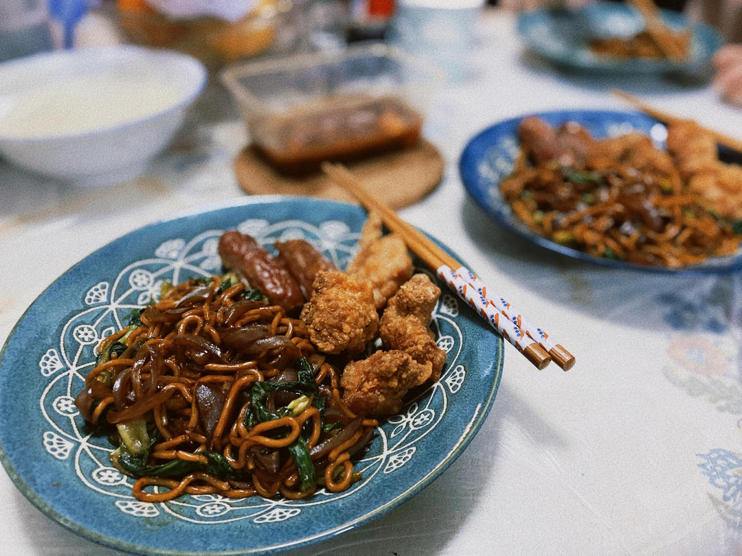 🍜最简单最好吃的家常炒面