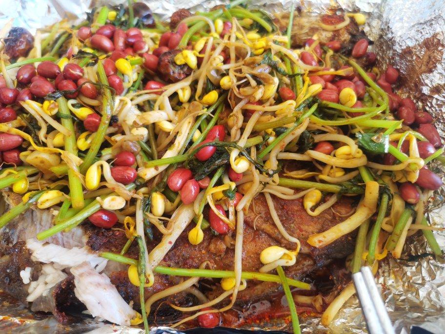 烧烤摊上的烤鱼  烤箱版烤鱼  干烤鱼