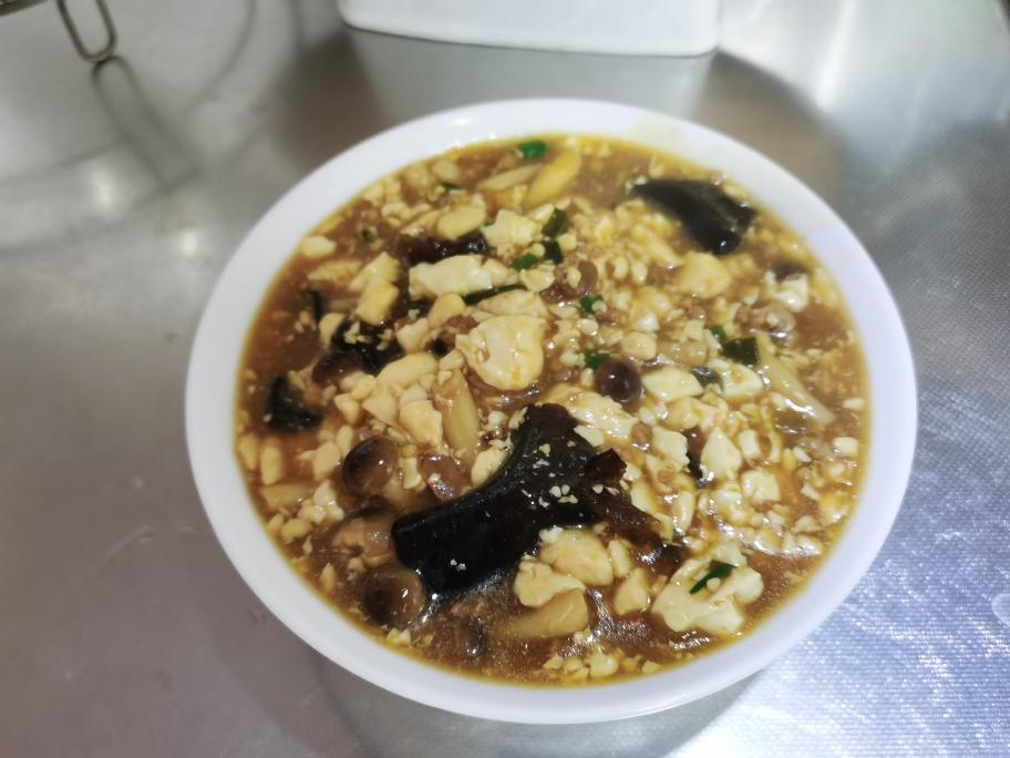 盖浇饭的好浇头～红烧肉沫豆腐的做法
