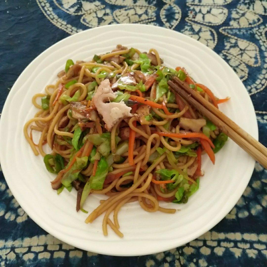 miludan做的freestyle快手炒面(解密炒面根根分明不粘团小秘诀)