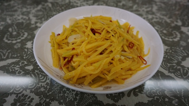 酸辣南瓜丝