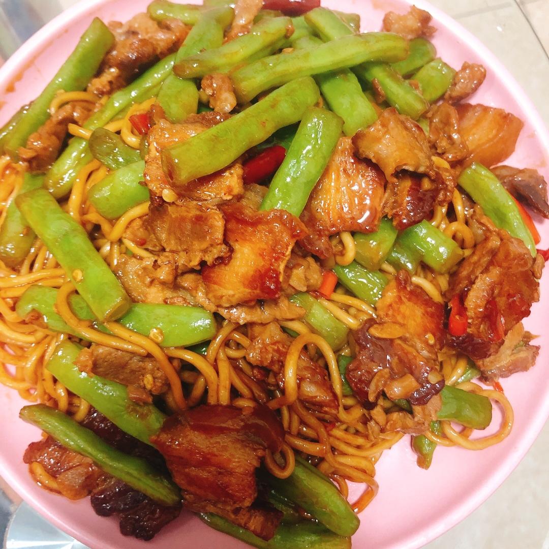 豆角焖面