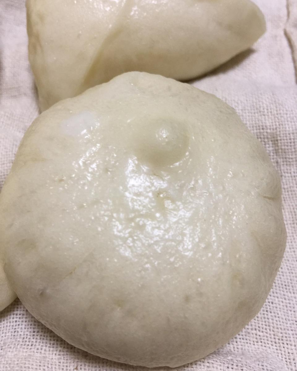 手工包子（肚脐包）