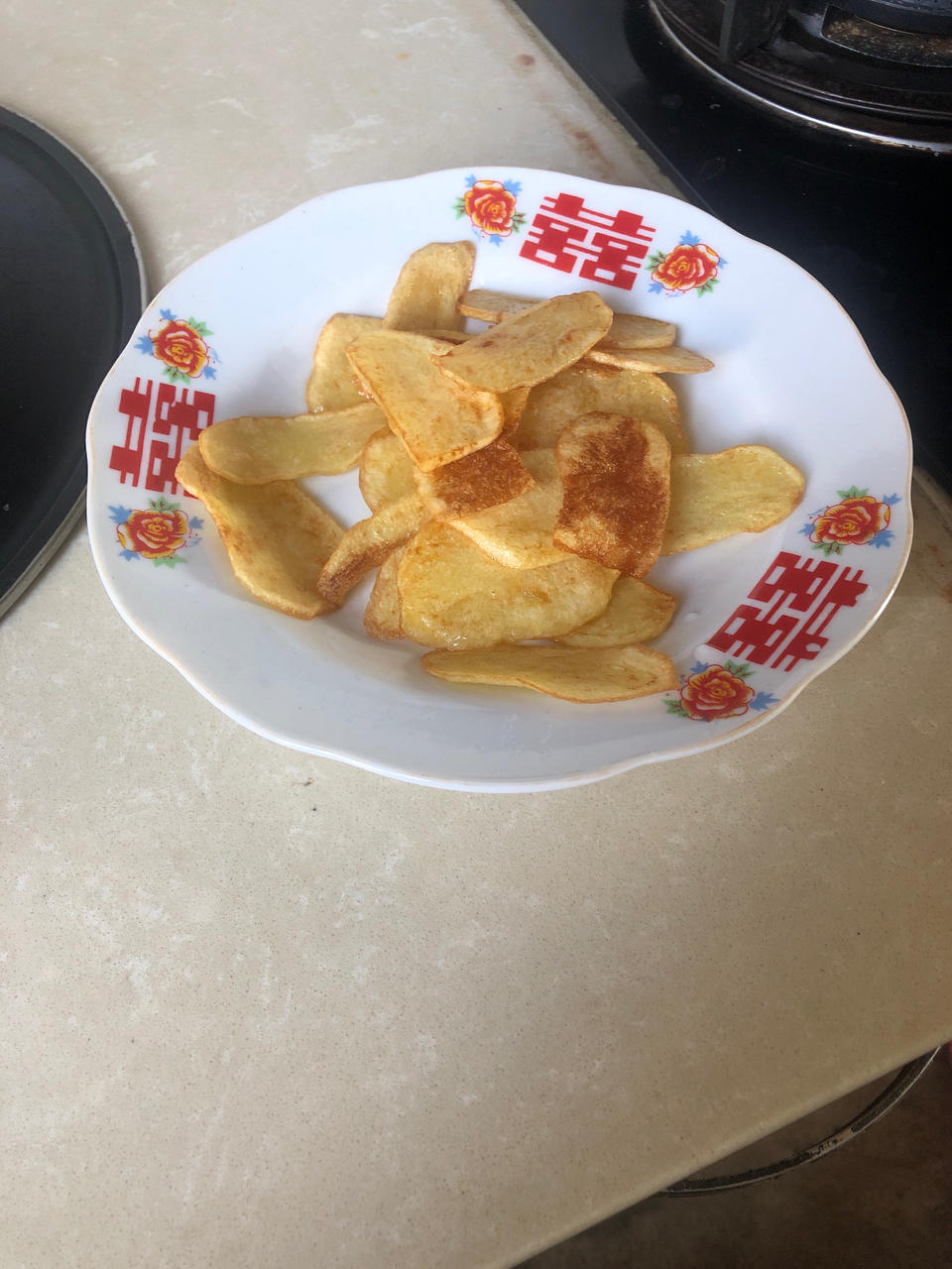 跟乐事味道一样的自制初学者薯片