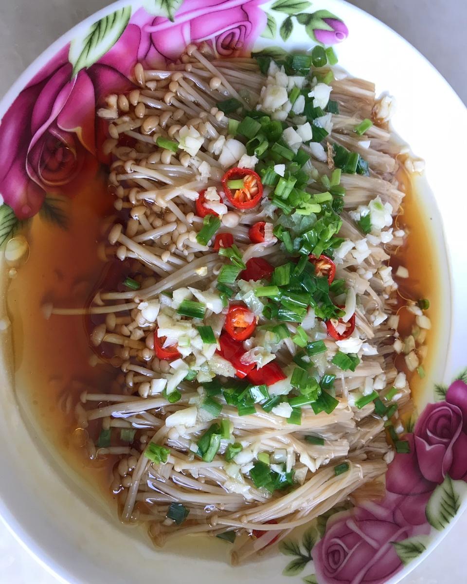 凌云08做的清蒸金针菇