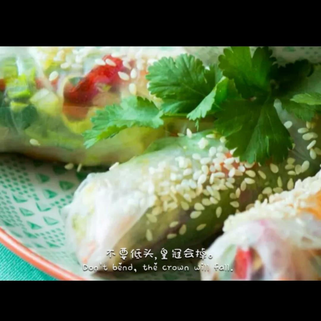 越南风味夏日蔬菜卷的做法