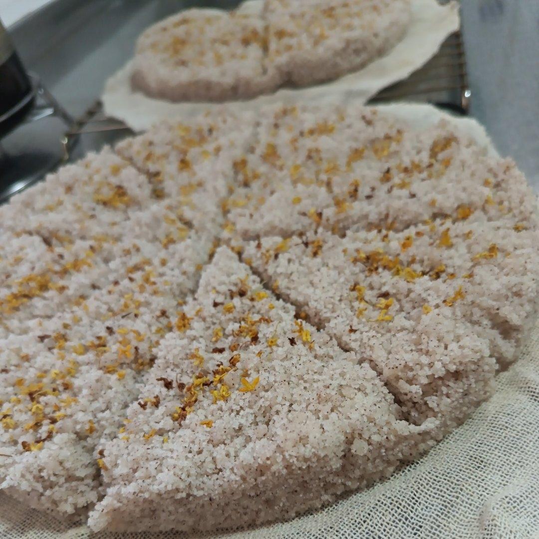 桂花芡实糕(附懒人小技巧)