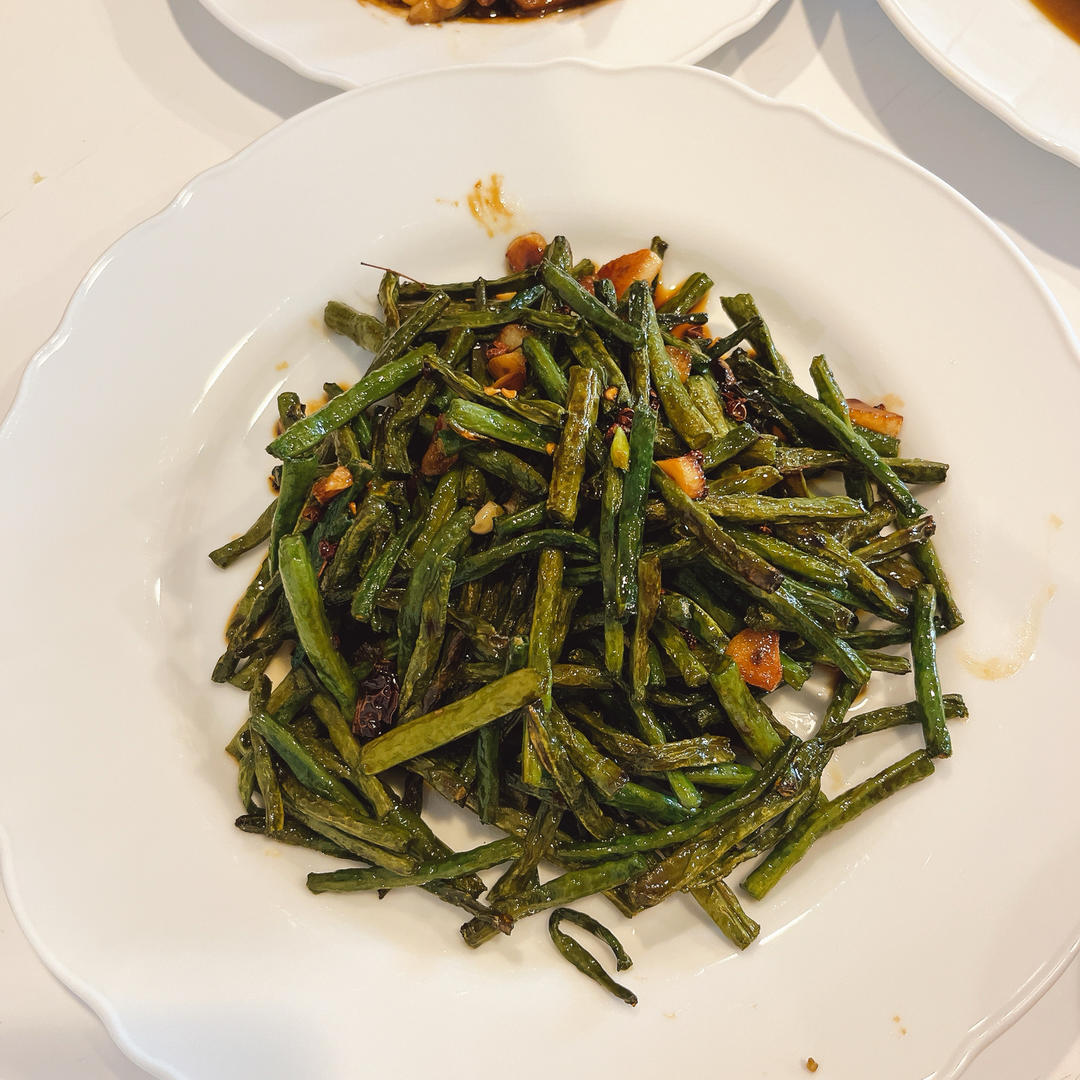 干煸豆角空气炸锅（不会太干版，有步骤图，0失败）