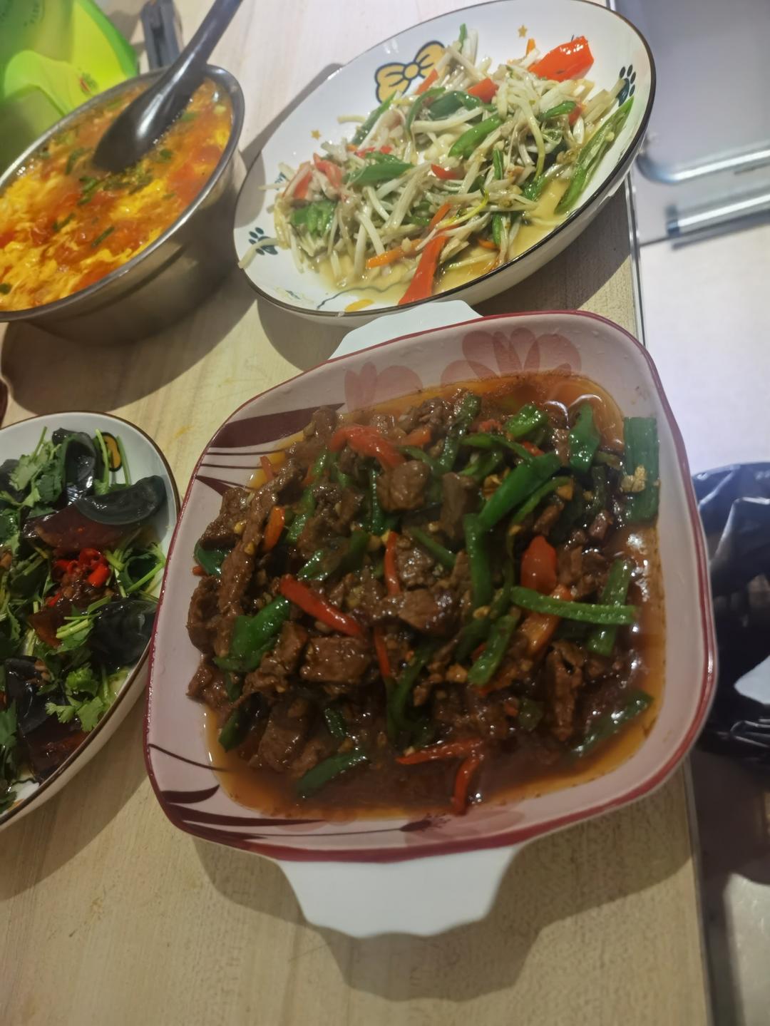 小炒牛肉