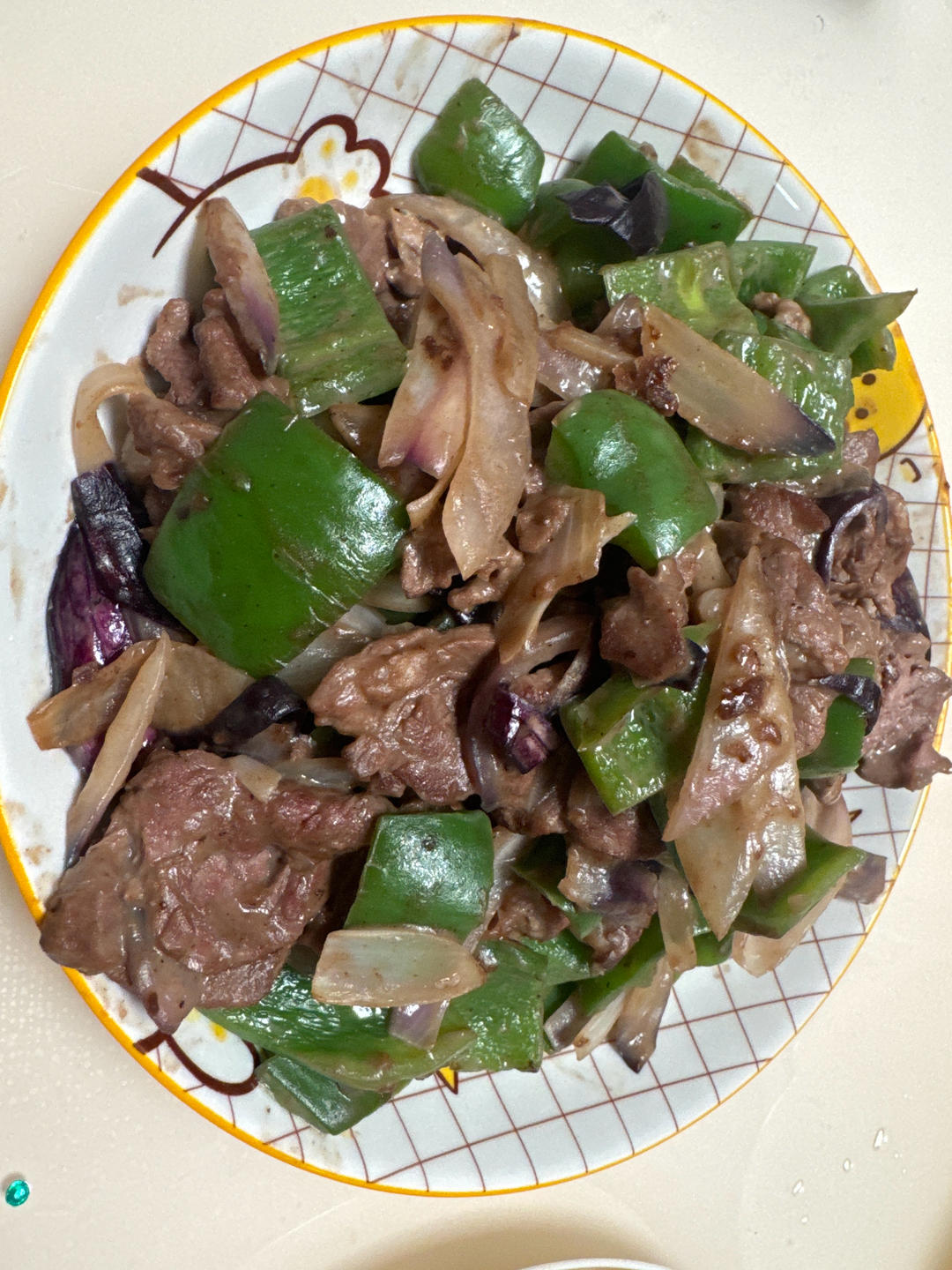 青椒炒牛肉