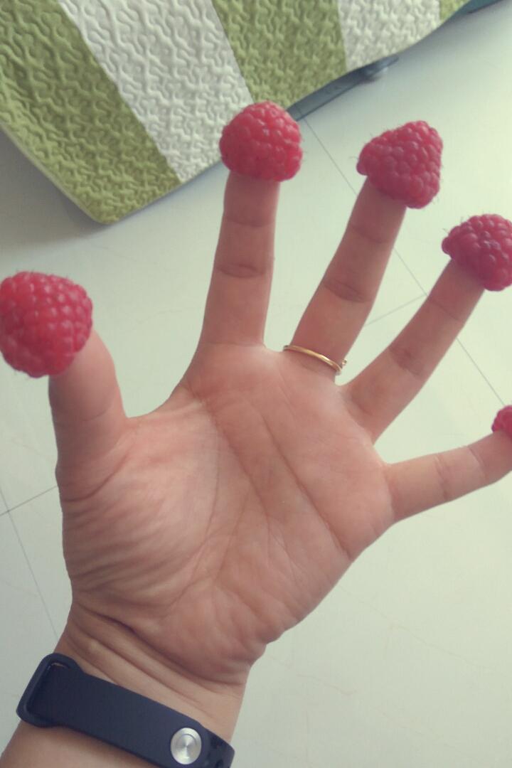 手指树莓❤❤❤