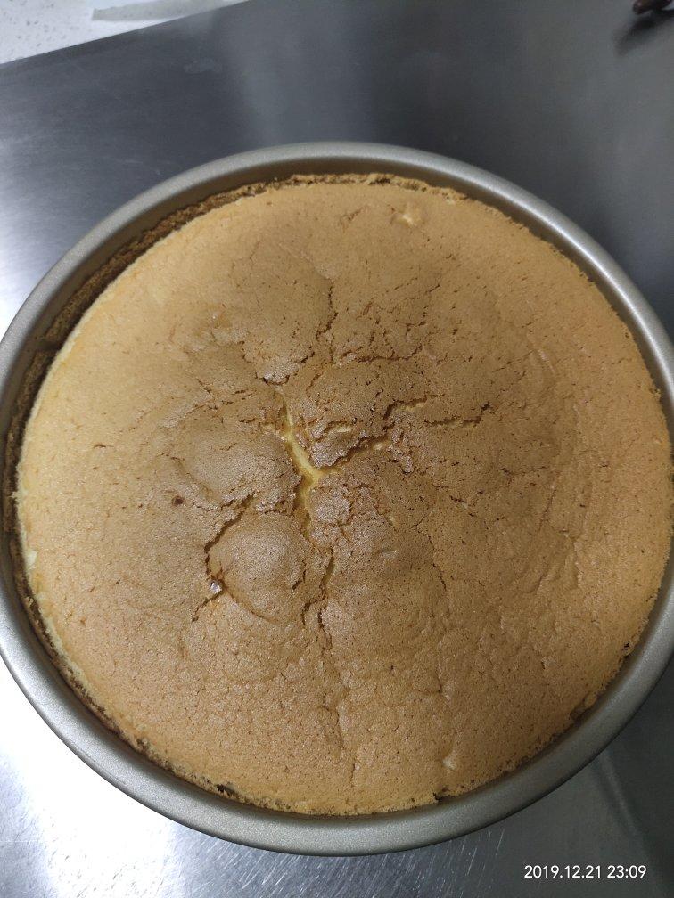 奶油蛋糕的戚风蛋糕坯（更新空气炸锅做法）