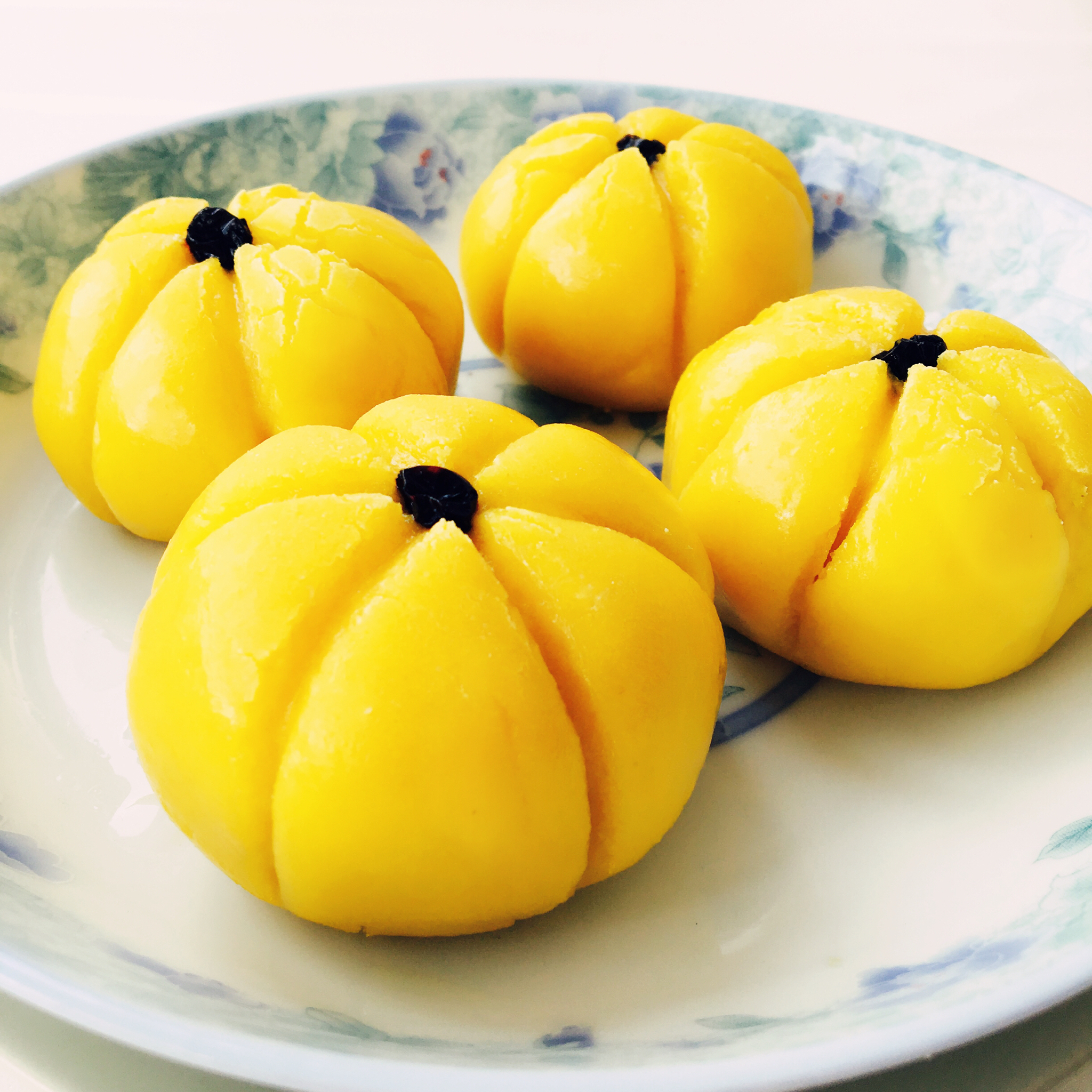 可爱呆萌南瓜饼