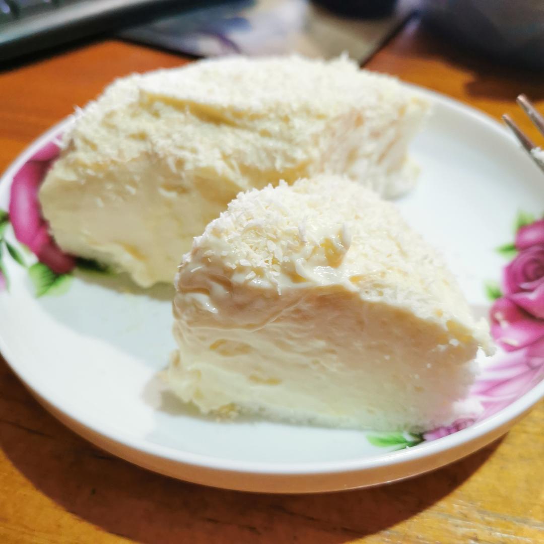 云朵般柔软--椰香天使蛋糕