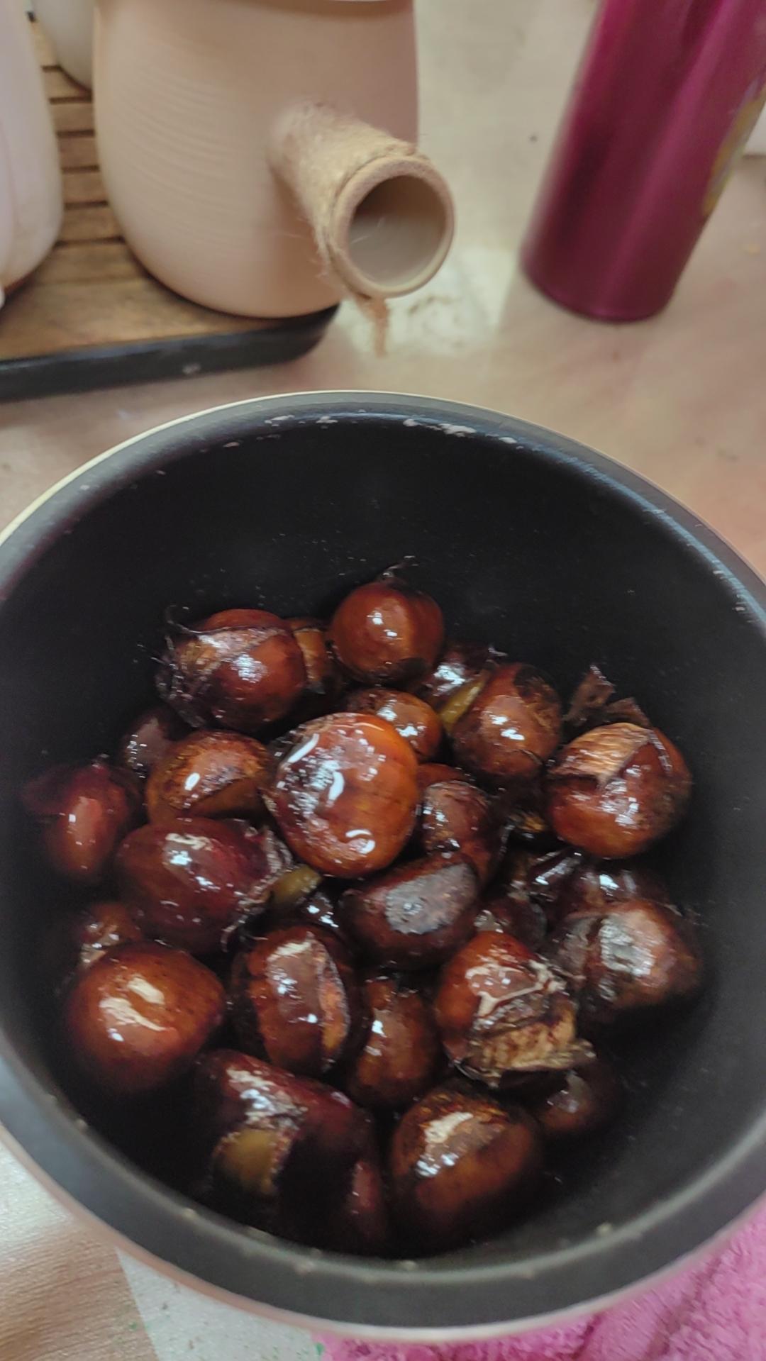 简单三步！让你吃到比街上买的糖炒板栗还好吃的糯🌰！