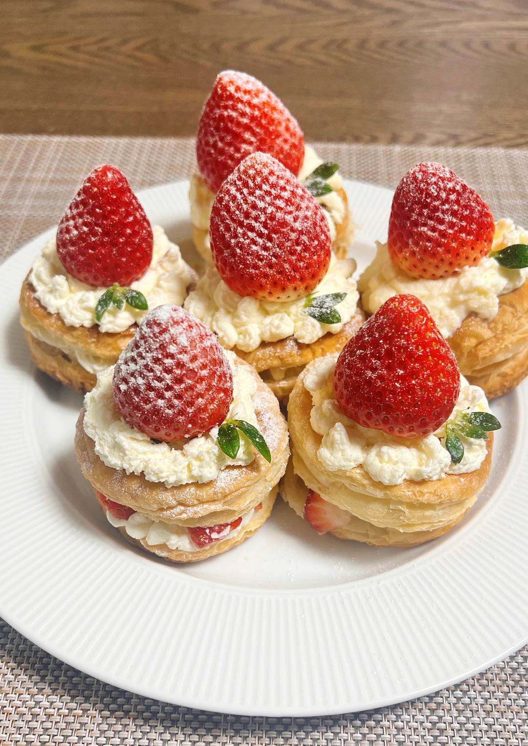 高颜值下午茶甜品/蛋挞皮版拿破仑/层次分明香酥掉渣