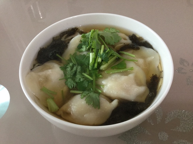 紫菜汤饺