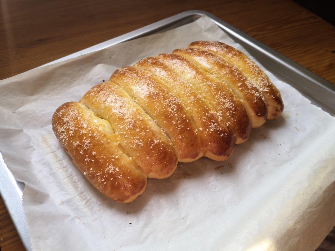 牛奶杏仁片排包