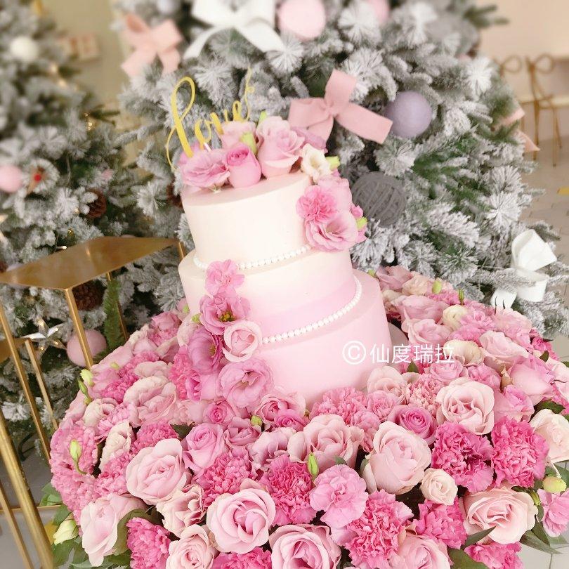 鲜花蛋糕（貌美版）