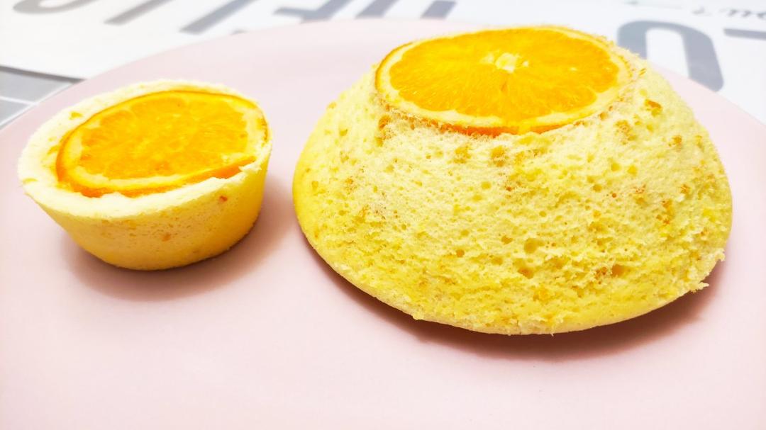 橙子翻转戚风蛋糕